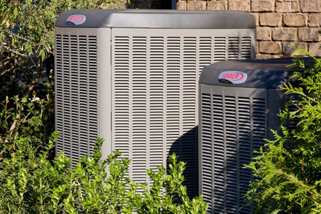 Air Conditioner Outside a Home