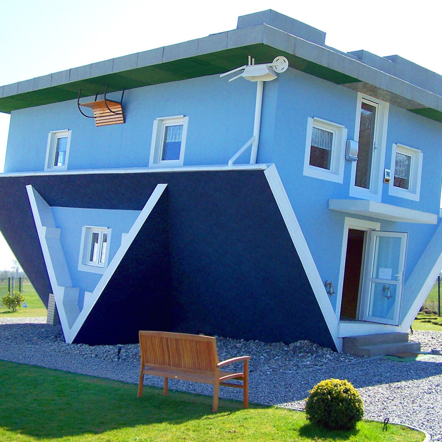 Upside down house