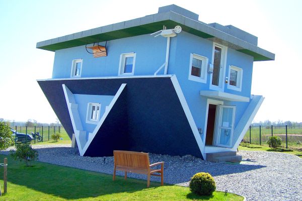 Upside down house