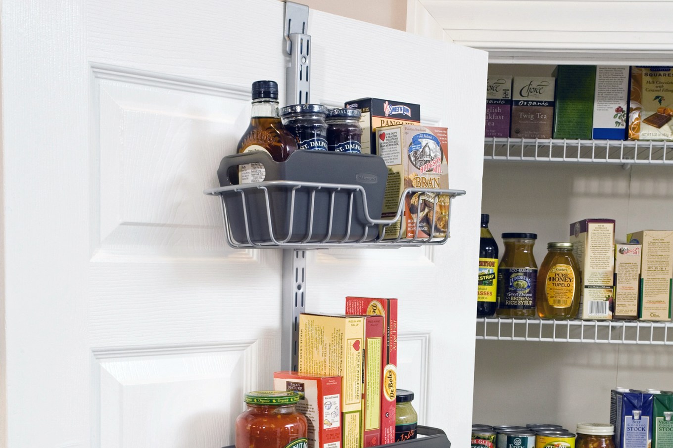 Over-the-door home kitchen storage