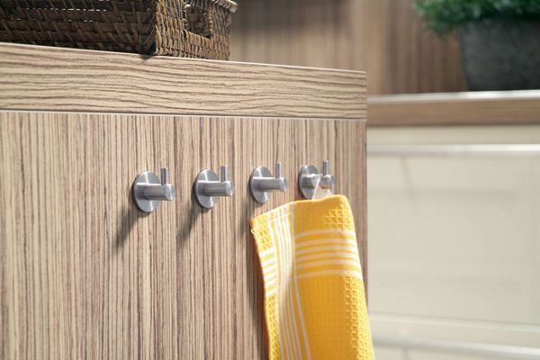 Low-Cost Metal Hooks Add Storage | Kitchen Renovation