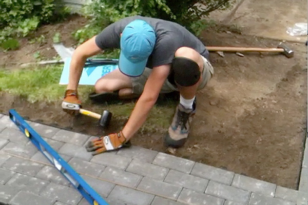 Laying Pavers Plus How To Cut Pavers Into A Curve,Sauteed Mushrooms And Onions