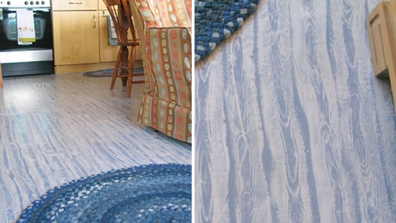Cool Flooring Ideas Diy Installation Houselogic Diy Faux Bois Kitchen Floor Flooring Ideas