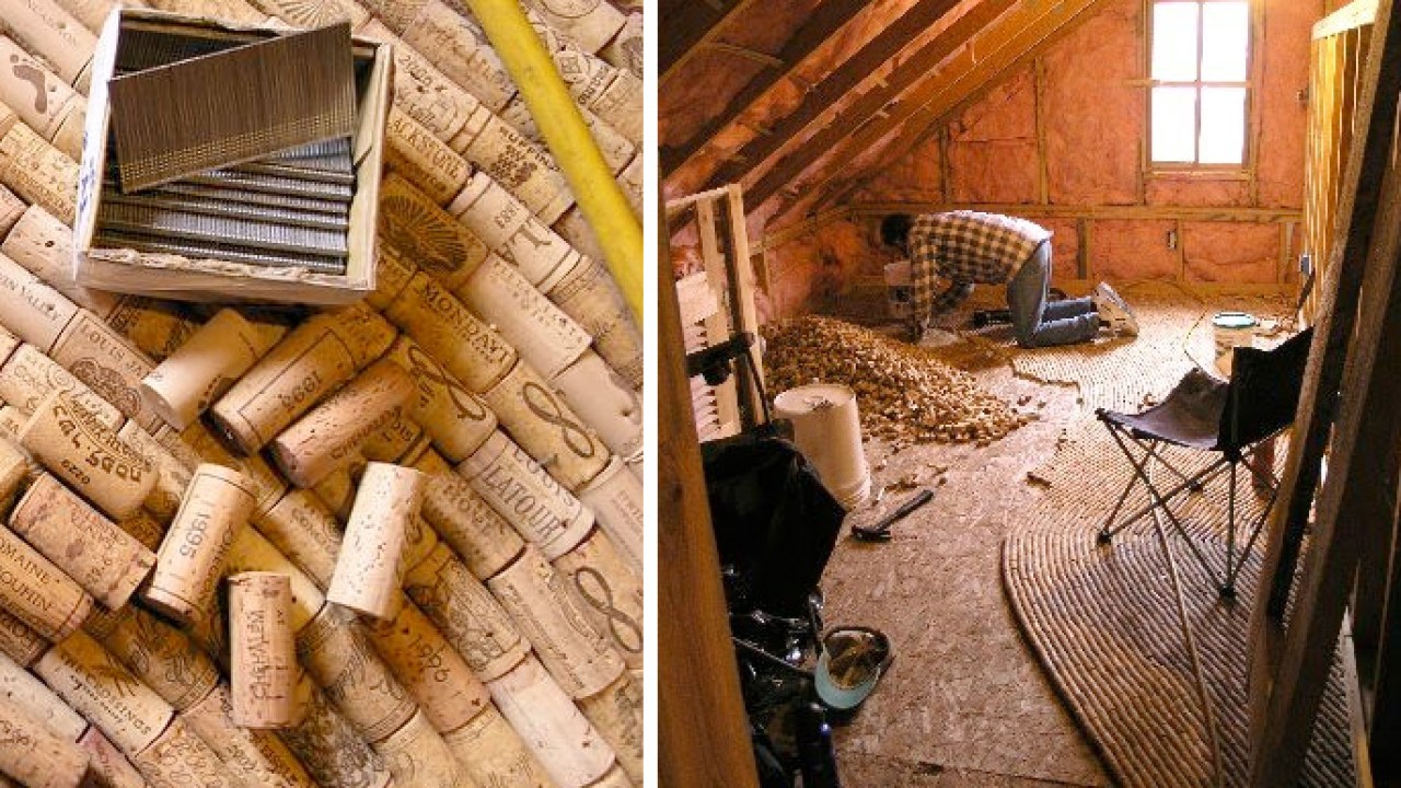 Cool Flooring Ideas Diy Installation Houselogic Diy Wine Cork Floor Flooring Ideas