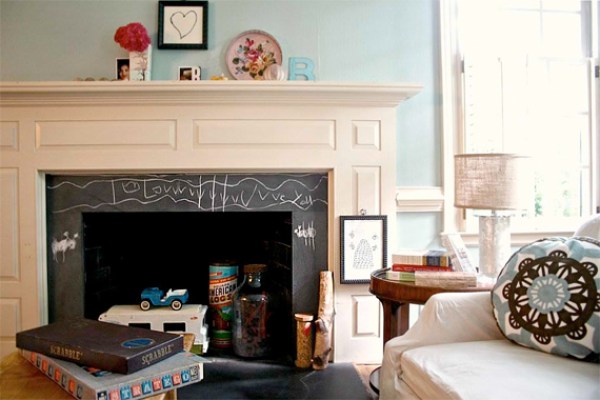 Fireplace Pictures | Remodel Your Fireplace | Slate Chalk