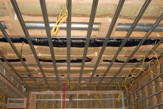 drop ceiling sound insulation