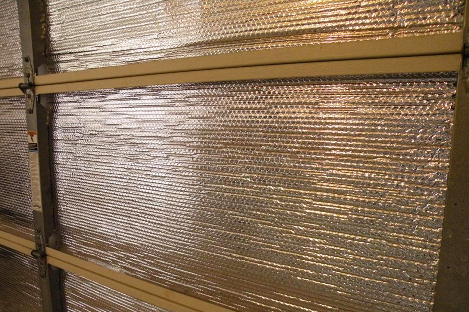 DIY Garage Door Insulation