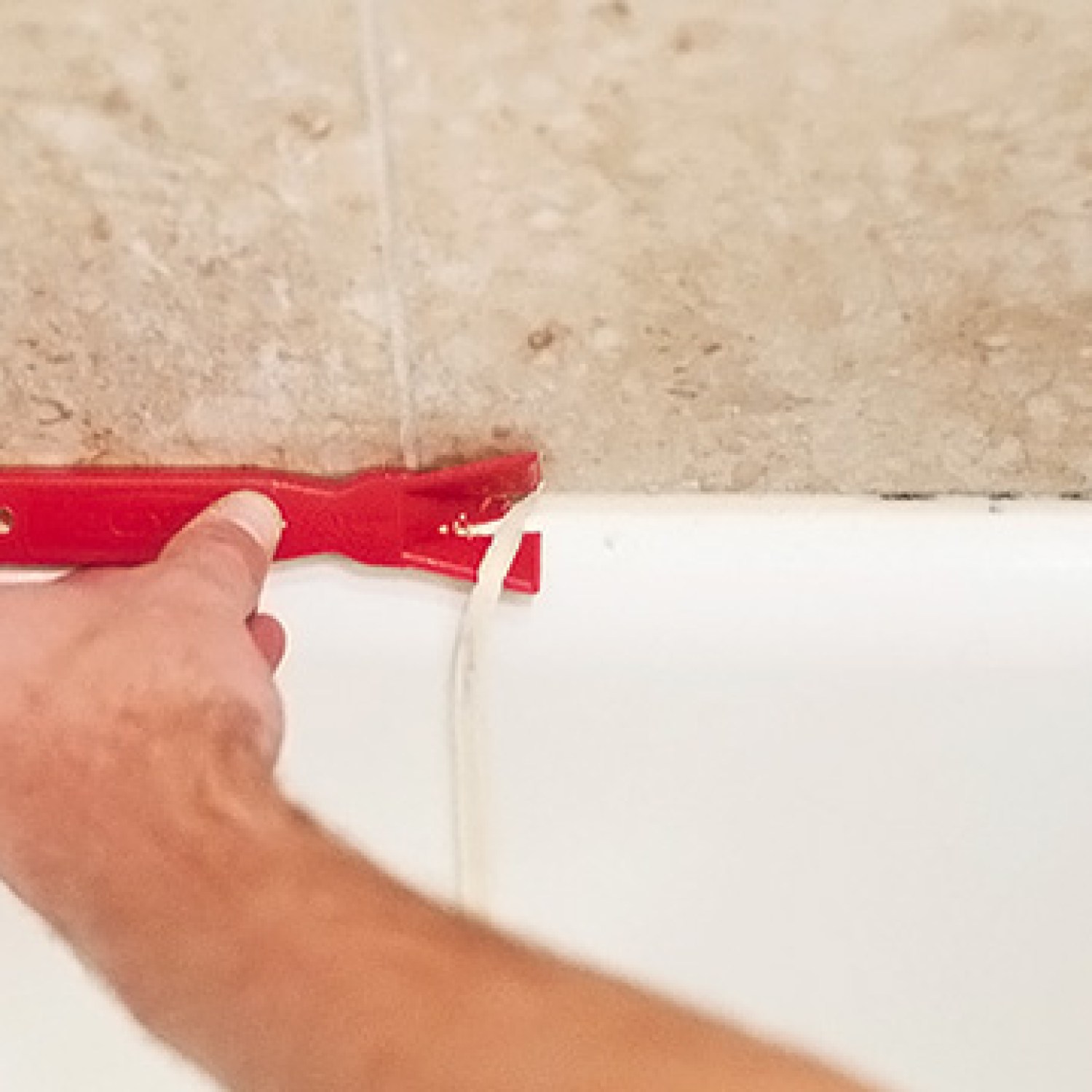 Caulk Remover How To Remove Old Diy Bathroom - How To Use Silicone Bathroom Sealant