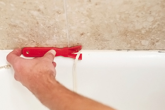 Caulk Remover How To Remove Old Caulk Diy Bathroom