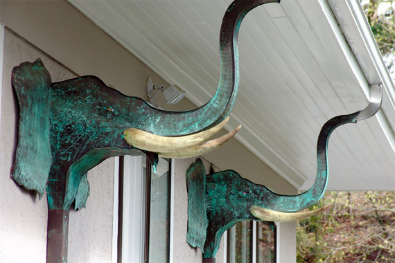 Decorative Downspouts