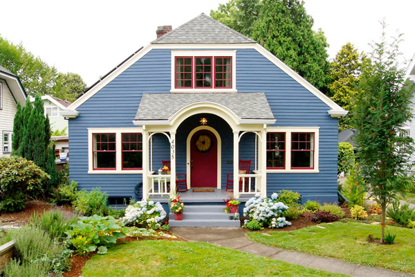 Contrast Color Exterior Paint | Exterior Home Paint Colors