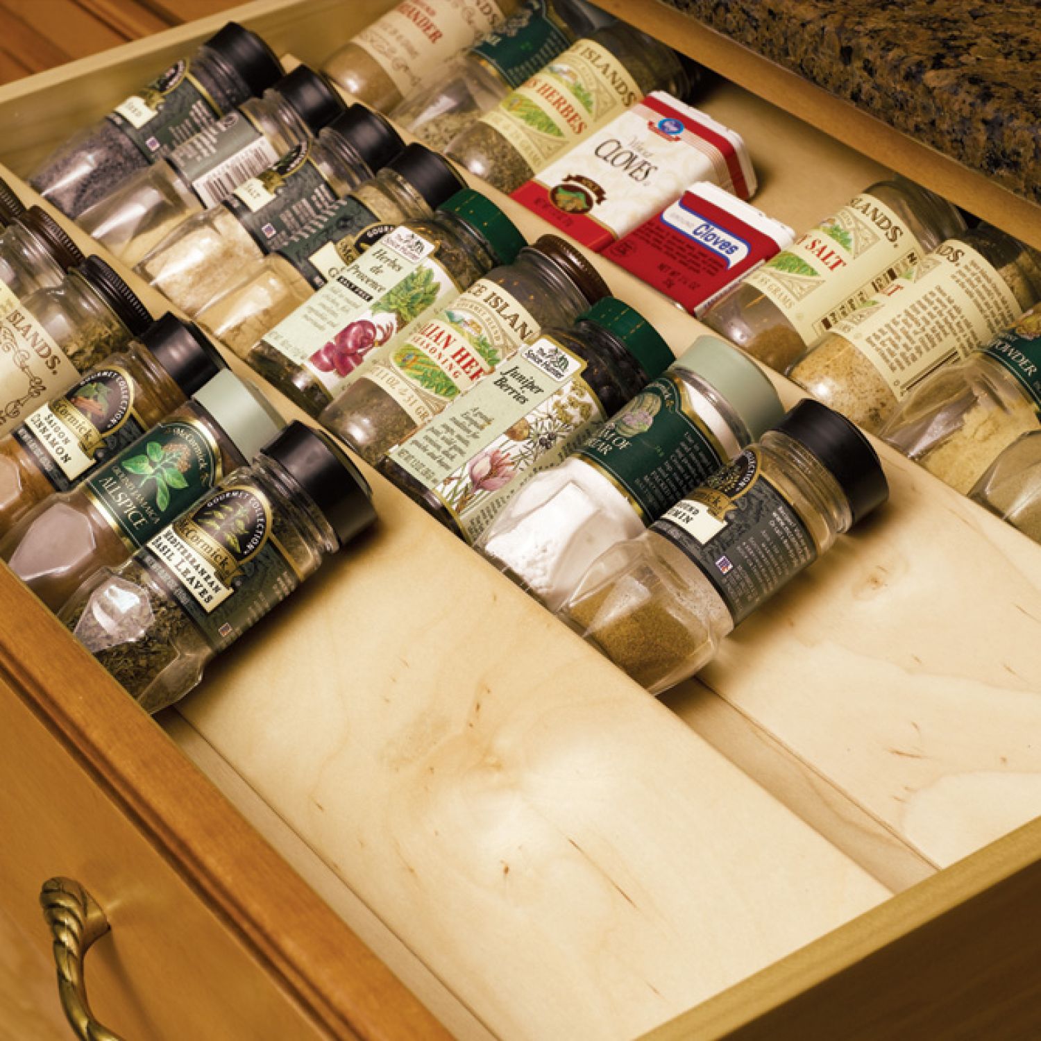 Spice Drawer Organization | Spice Drawers