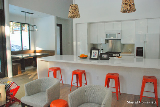 Light-filled open kitchen design