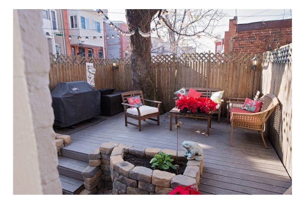 Fenced in Backyard Deck | Outdoor Privacy Ideas