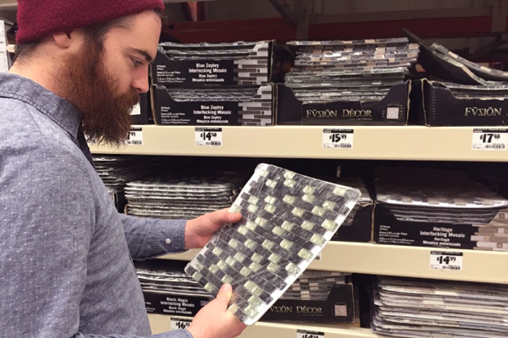 Shopping for tile for home renovation project