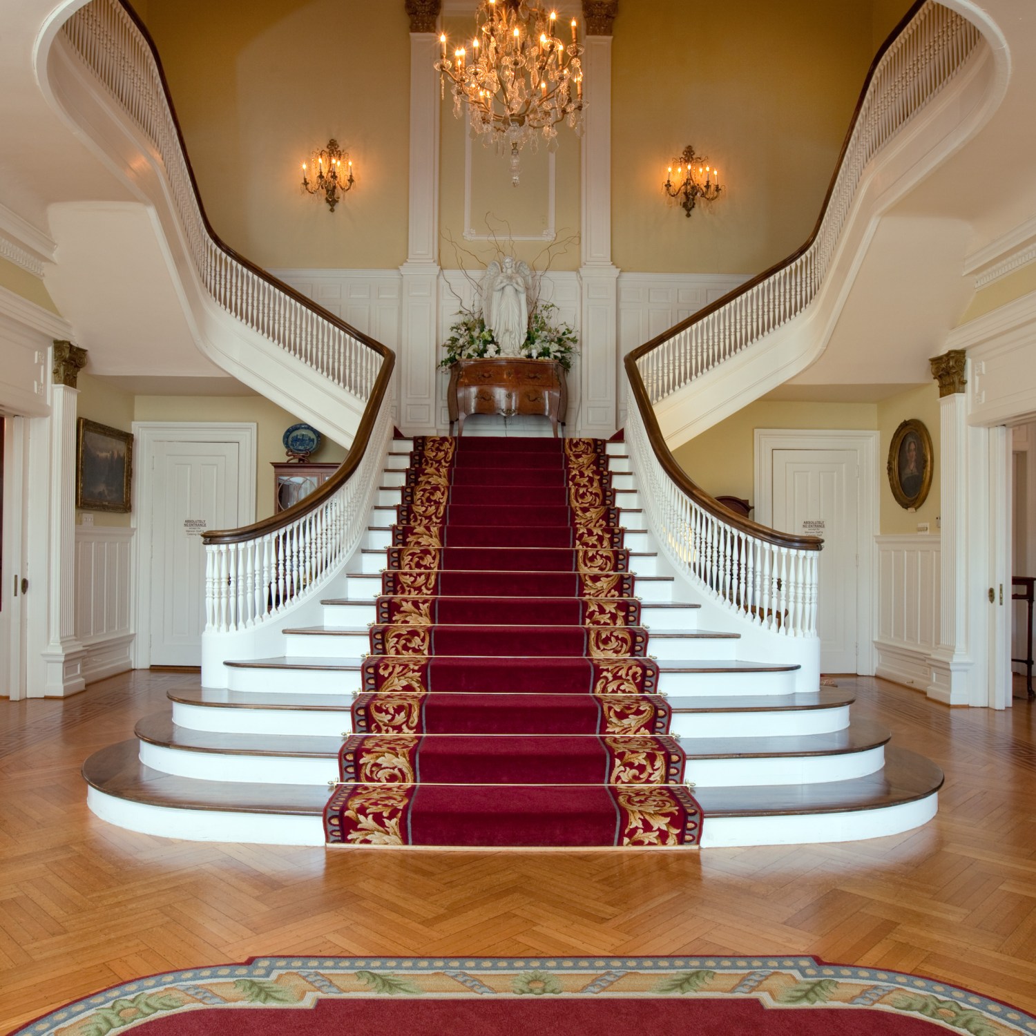 Mansion staircase