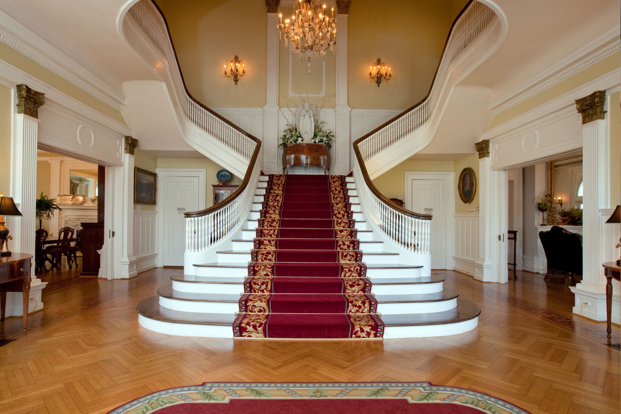 Mansion staircase