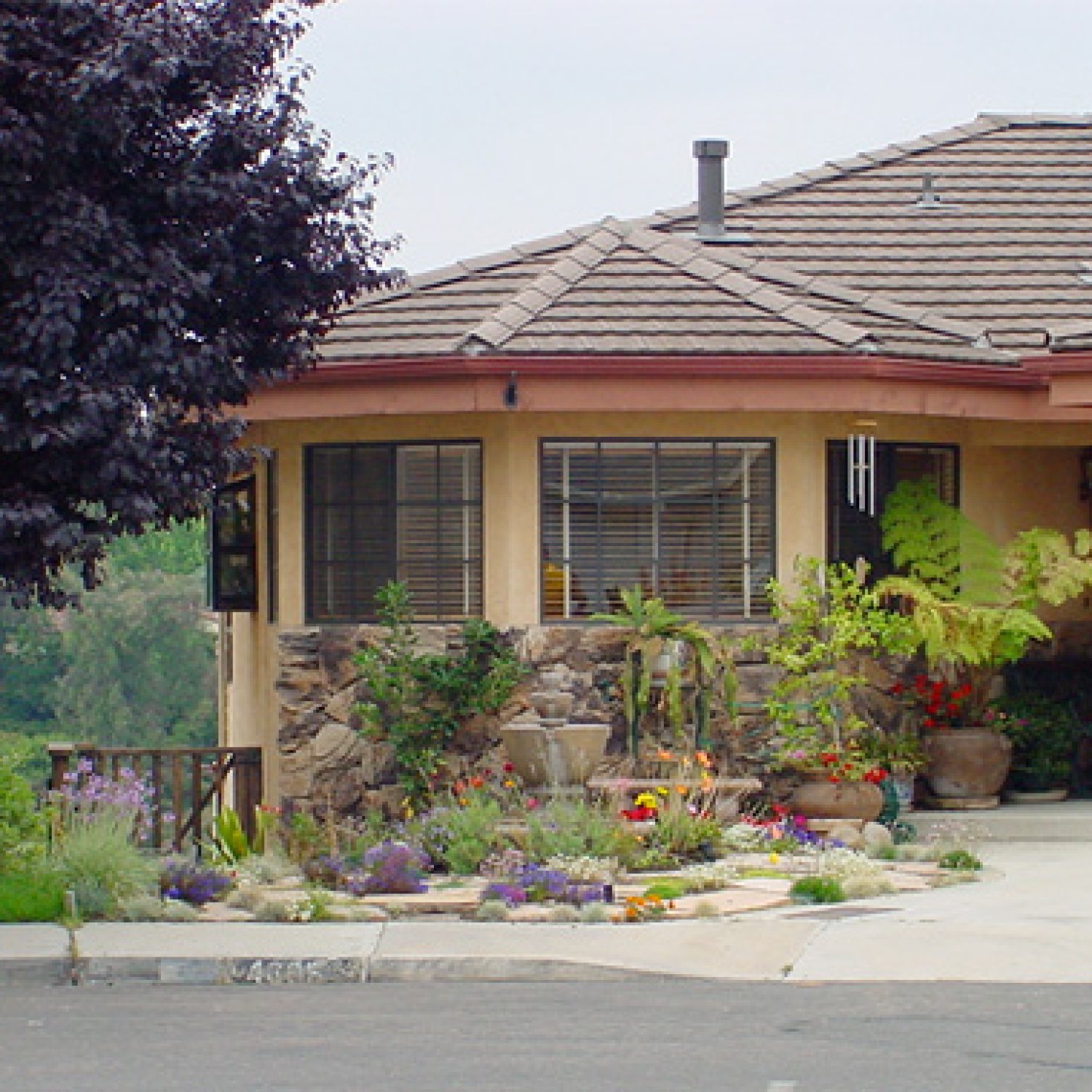 A well-maintained roof helps protect a home from wildfires