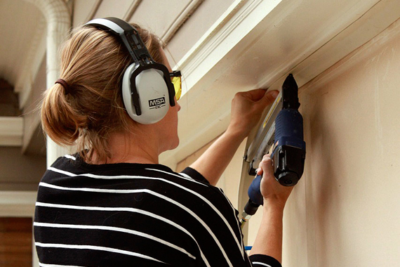 Installing Weather Strip On Garage Door