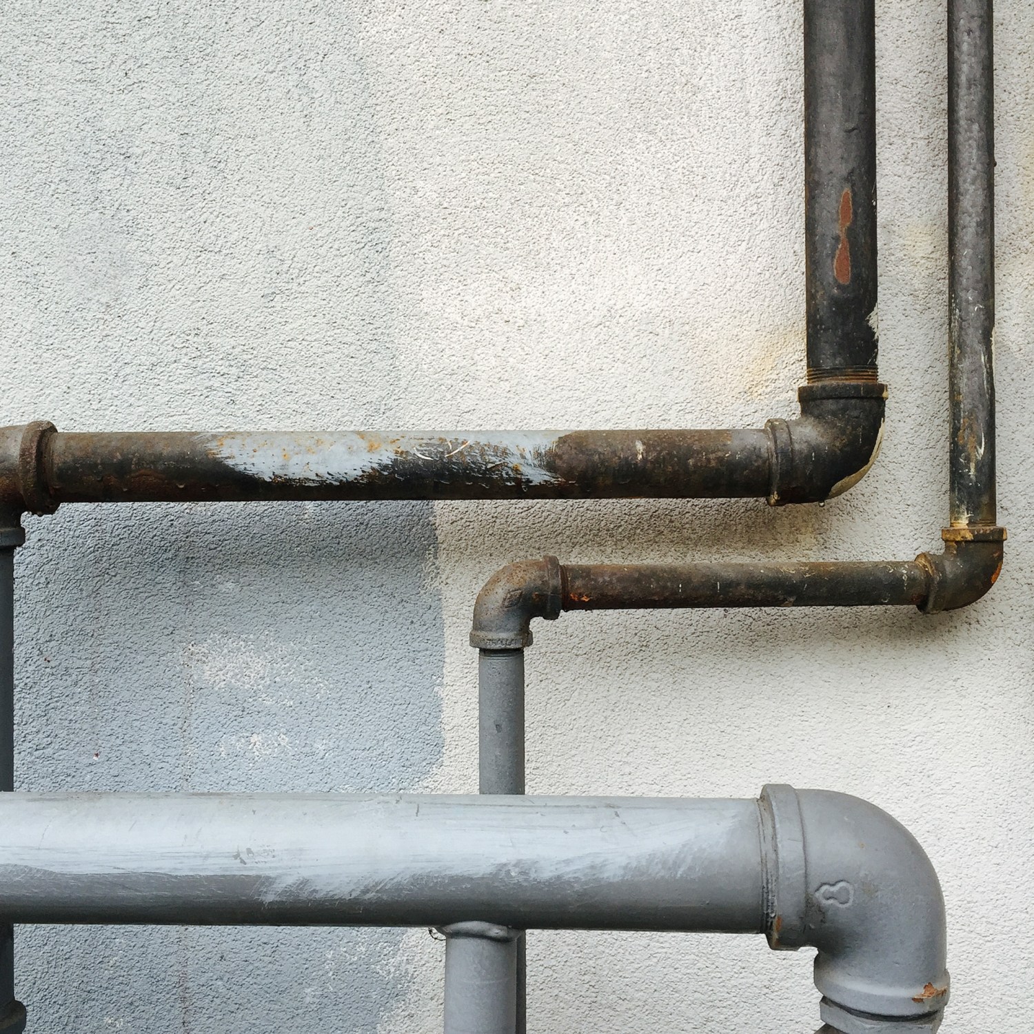 Pipes running through a home