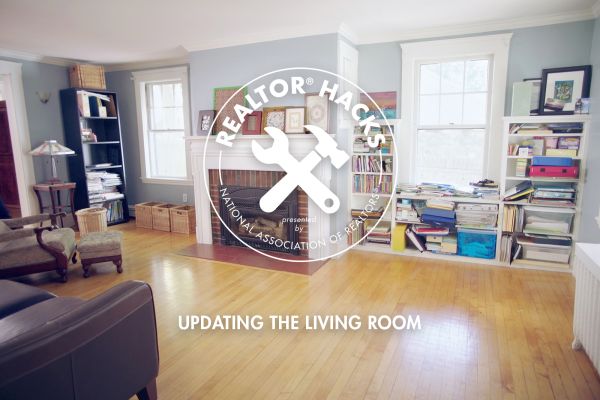 Realtor® Hacks: Updating the Living Room