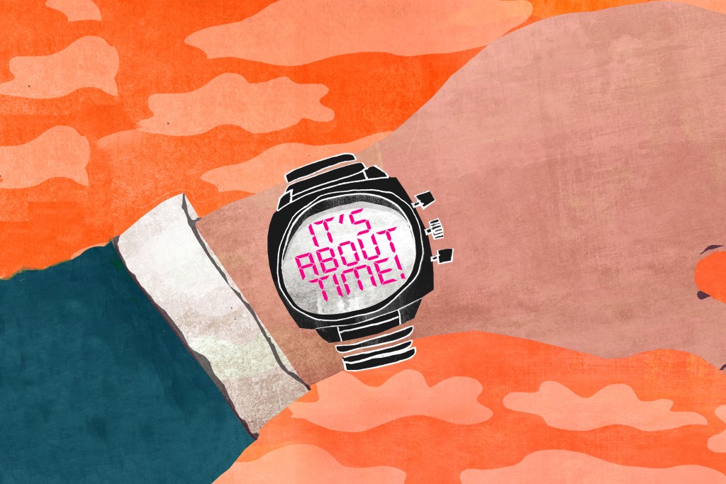 Do This Now - illustration with watch