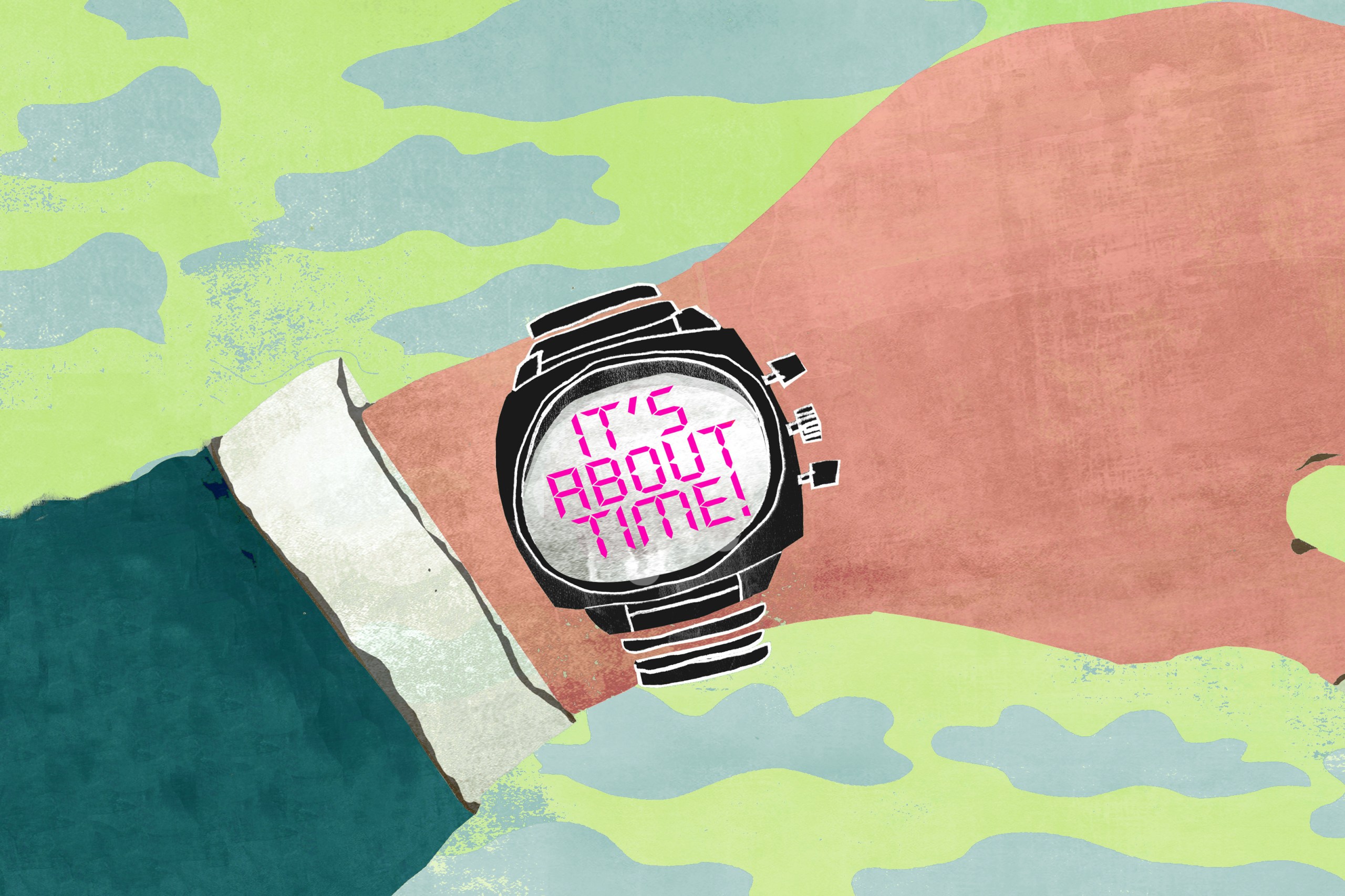 Illustration of watch