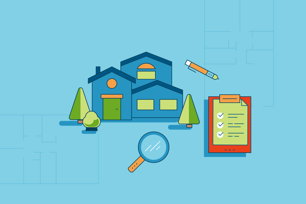 Home appraisal illustration