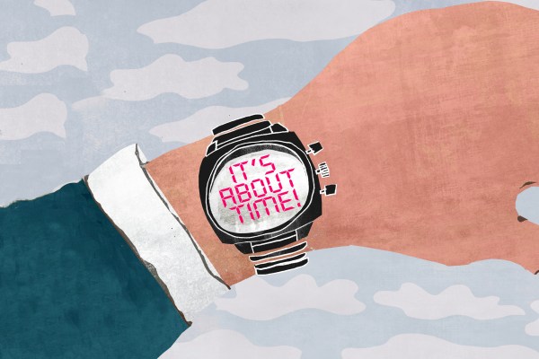 Do This Now illustration arm with watch
