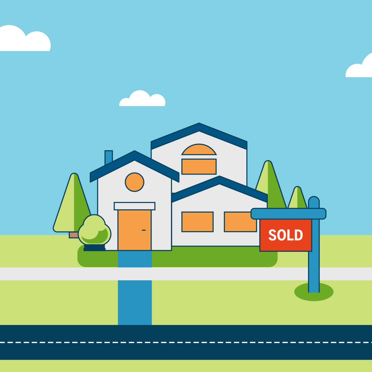 First-Time Home Seller's Guide illustration