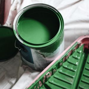 Can of interior house paint