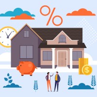 avoid mortgage mistakes house and percentage illustration