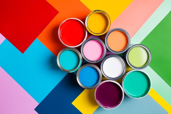 paint shortage ideas bright paints on a colorful background