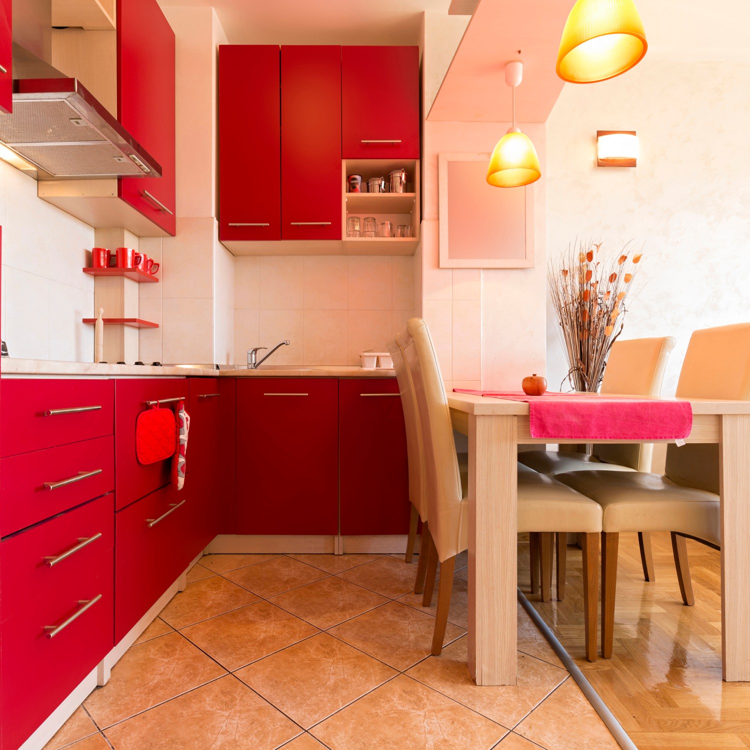 Remodeling-kitchen-personality-modern-red-tile-warm-hero