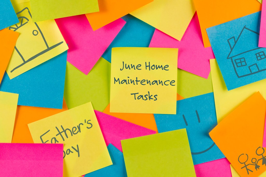 June-Home-Maintenance-to-do-now-fathers-day-post-it-notes