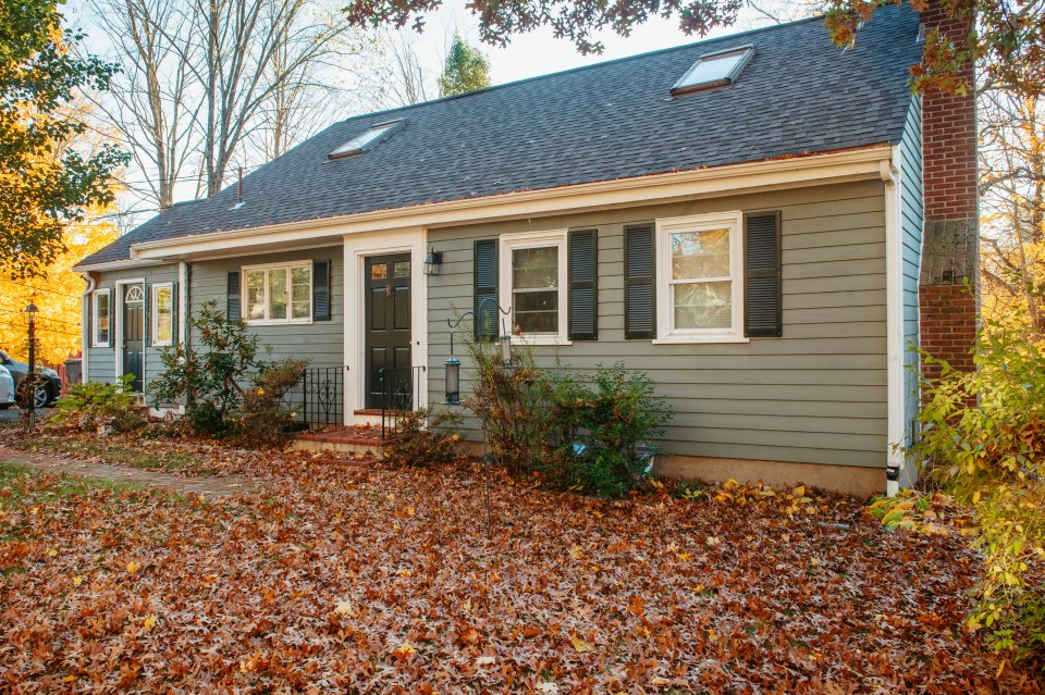 A beautiful suburban home in need of basic maintenance to boost it's curb appeal.