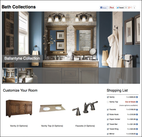 Bath in a box website