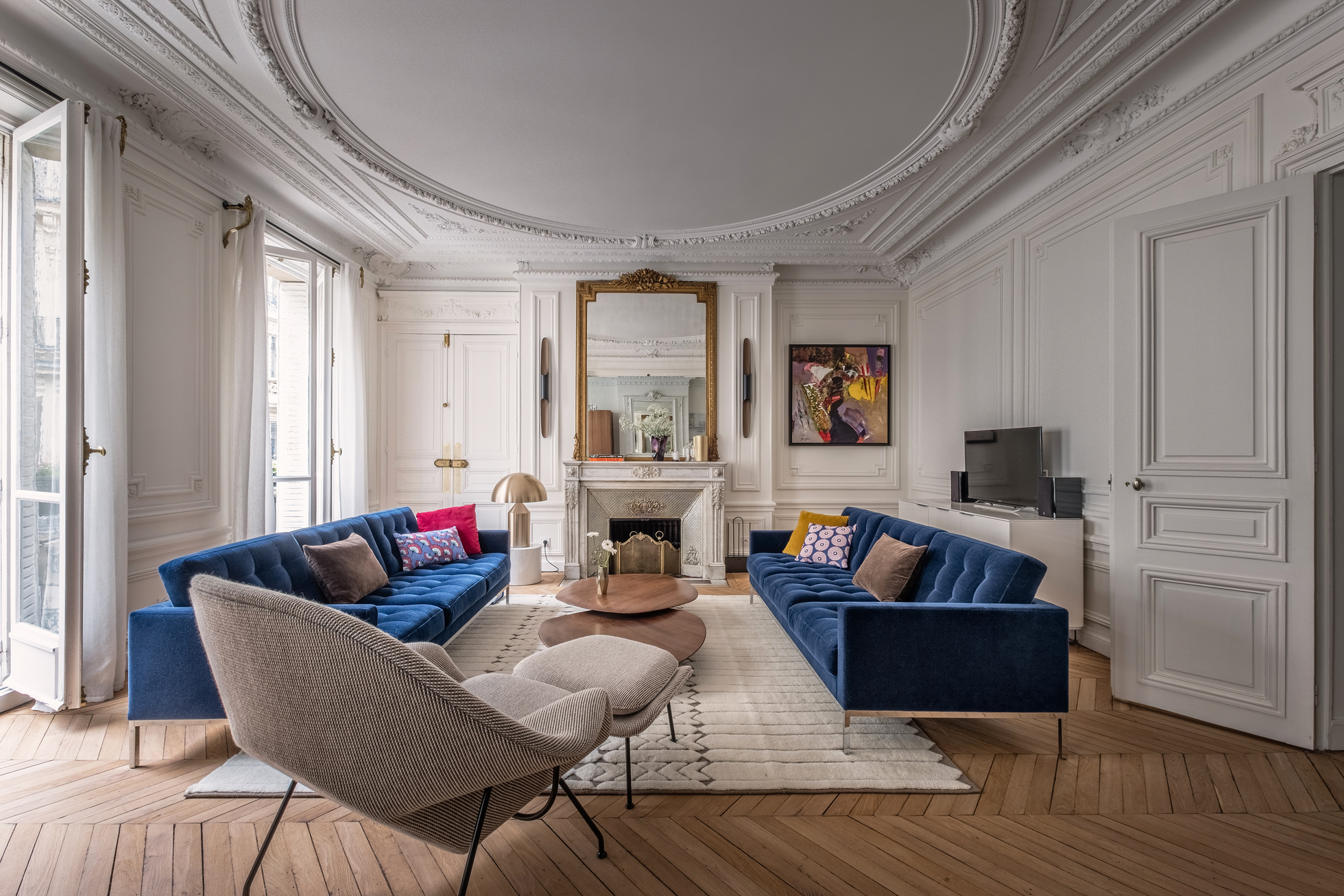 French style living room in Paris