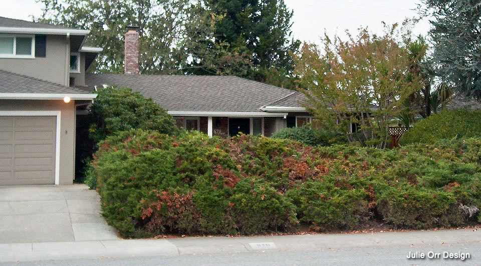 Before paver driveway project