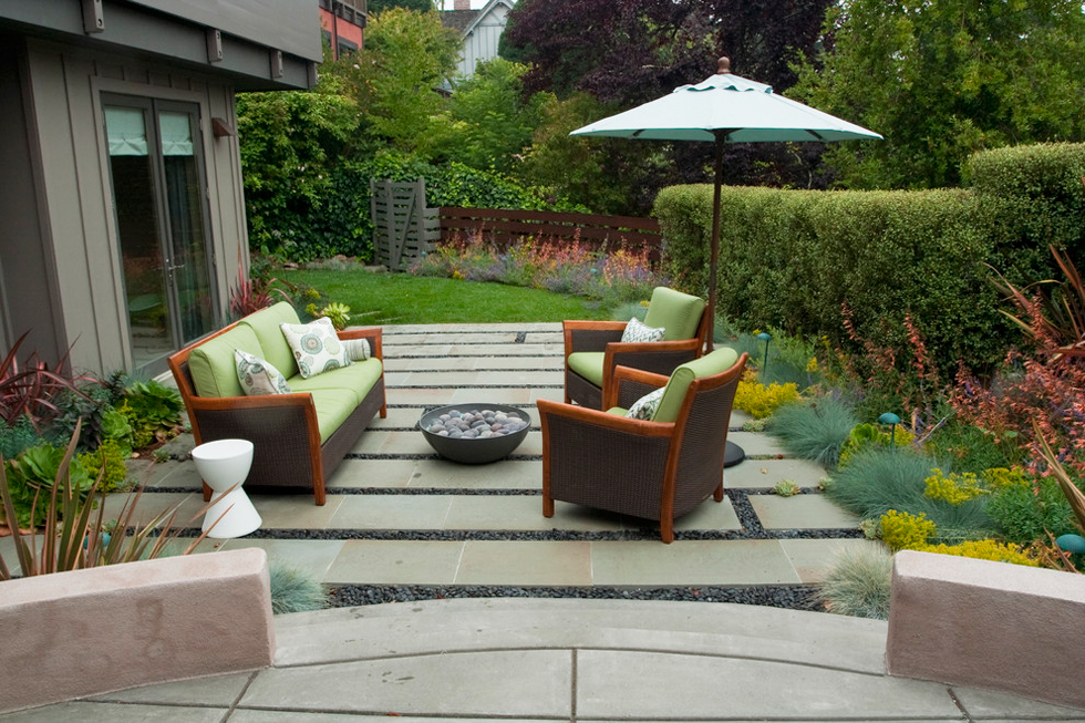 Hardscaping helps prevent wildfires