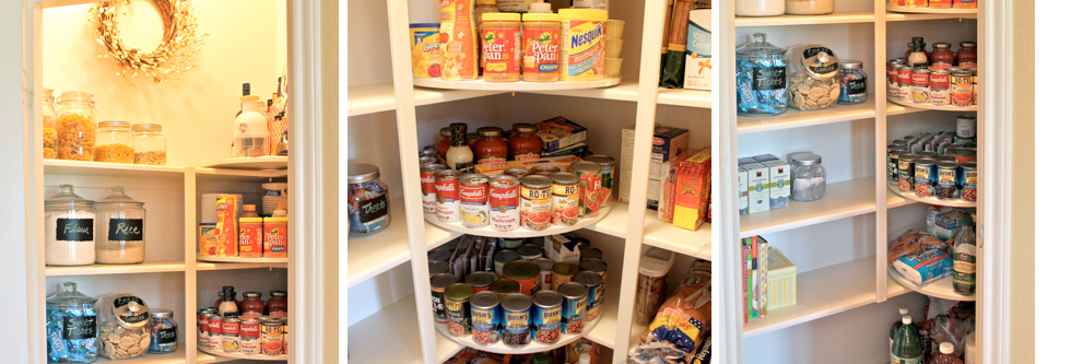 Decorchick's lazy susan pantry revealed