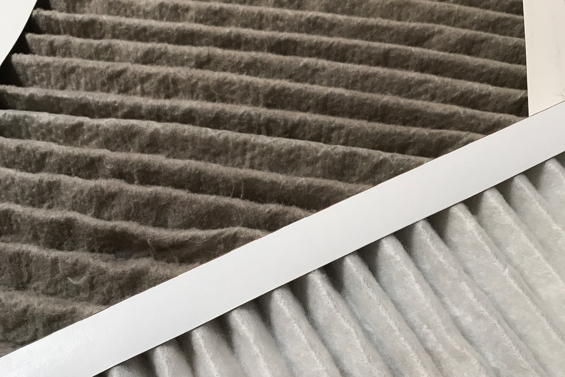 Two home air filters
